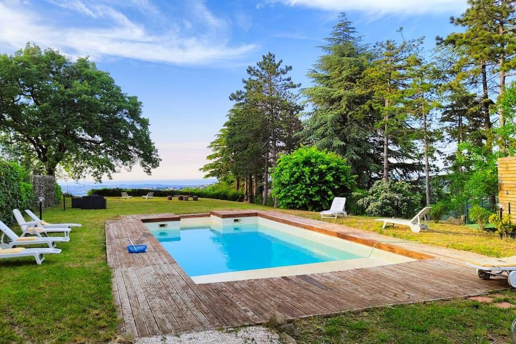 Вилла Casale San Teodoro - Mondaino Rn Экстерьер фото