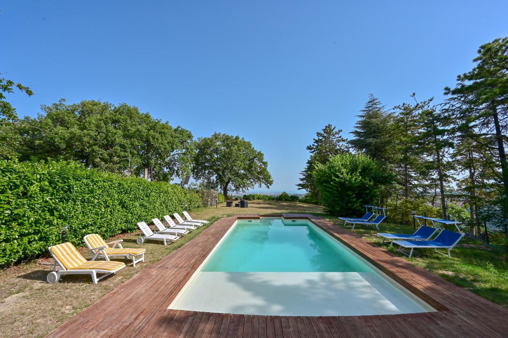 Вилла Casale San Teodoro - Mondaino Rn Экстерьер фото